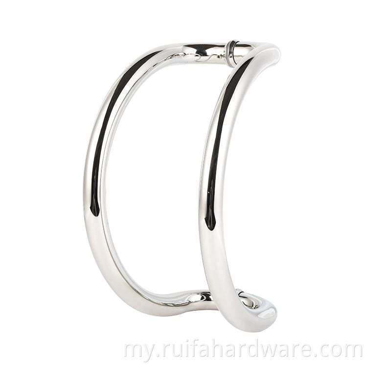 လက်ကားထုံးစံအတိုင်းဖန်သားပြင်တံခါးလက်ကိုင် (5) Wholesale Custom Glass Shower Door Handles (5)